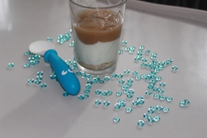 Dessert de noël pour bébé - panacotta