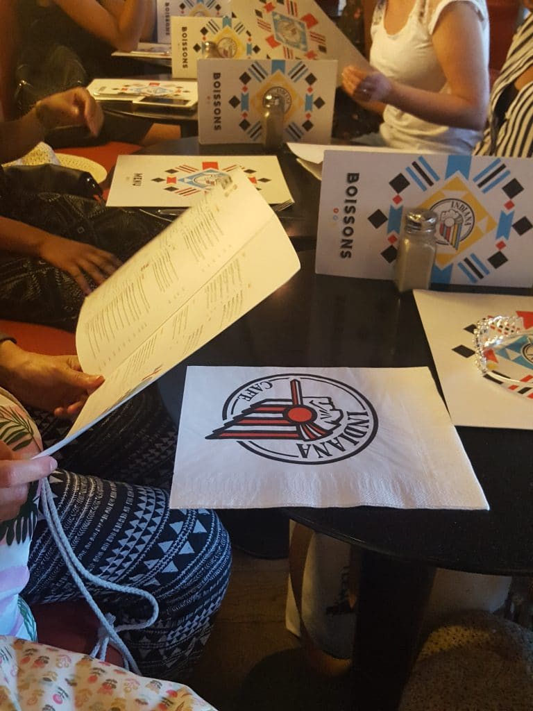 EVJF - organisation - wedding planner - Indiana café