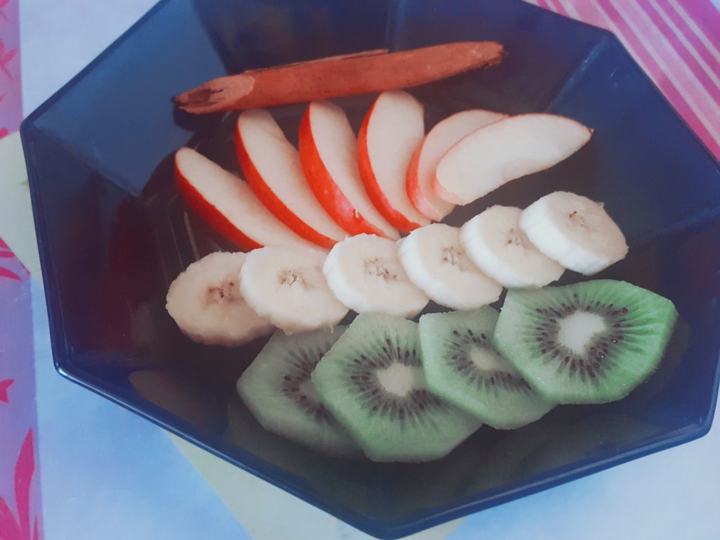 bibichallenge healthy food assiette de fruit